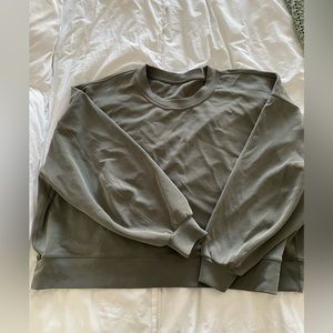 Lululemon Perfectly Oversized Softstreme Crop Sweatshirt
